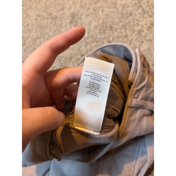 Aritzia Wilfred Free Modern Cargo Straight Pants High-Rise Utility Taupe Twill 6 - Picture 14 of 16